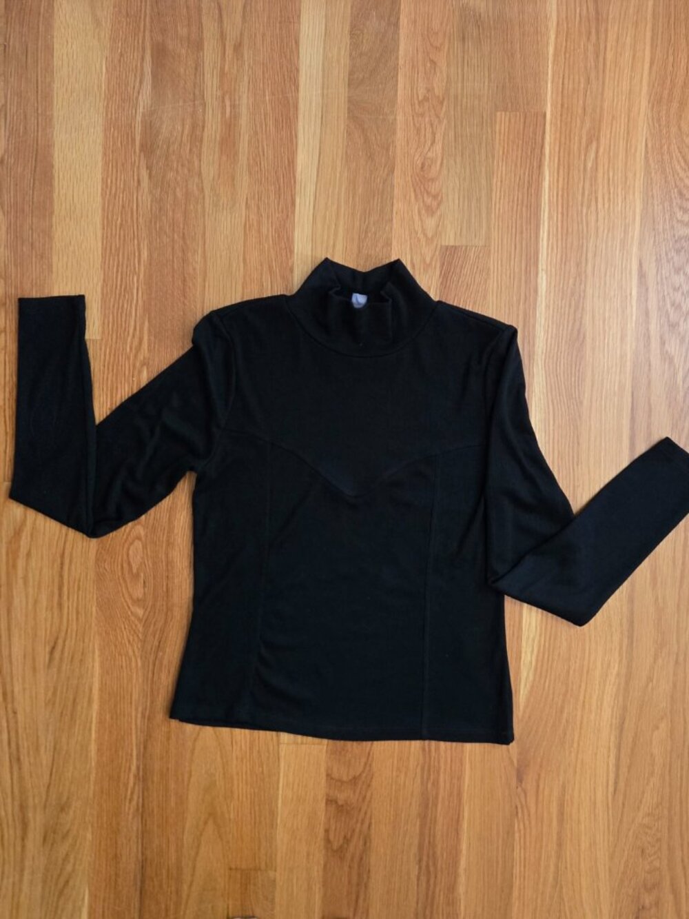 Calvin Klein Black Mock Neck Sweater Size S